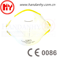 HY8912劳保防尘防毒口罩一次性工业无纺布口罩折叠呼吸阀口罩CE标准口罩FFP1恒永厂家批发