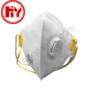 HY8212劳保防尘防毒口罩一次性工业无纺布口罩折叠呼吸阀口罩CE标准口罩FFP1恒永厂家批发