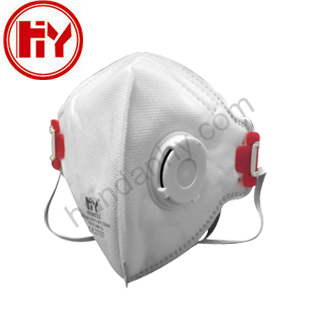 HY8232劳保防尘防毒口罩一次性工业无纺布口罩折叠呼吸阀口罩CE标准口罩FFP3恒永厂家批发