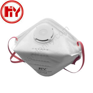 HY8932劳保防尘防毒口罩一次性工业无纺布口罩折叠呼吸阀口罩CE标准口罩FFP3恒永厂家批发